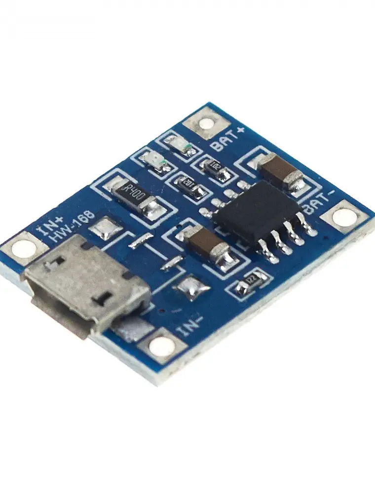 Módulo Cargador de batería litio TP4056 micro-USB